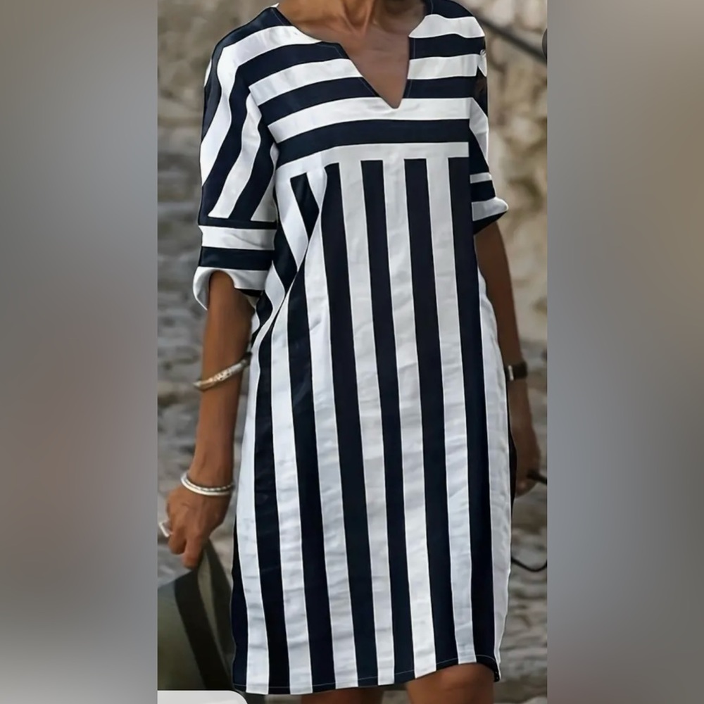 NWOTS Striped Tunic dress